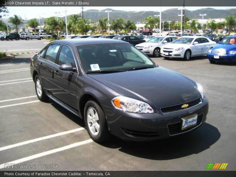 Slate Metallic / Ebony 2009 Chevrolet Impala LT