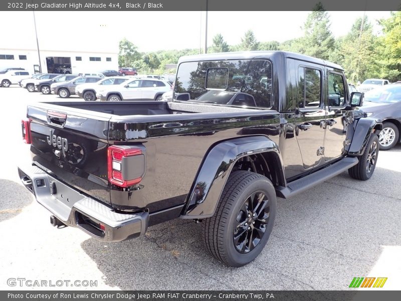 Black / Black 2022 Jeep Gladiator High Altitude 4x4