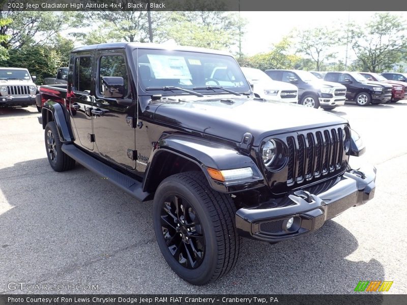 Black / Black 2022 Jeep Gladiator High Altitude 4x4