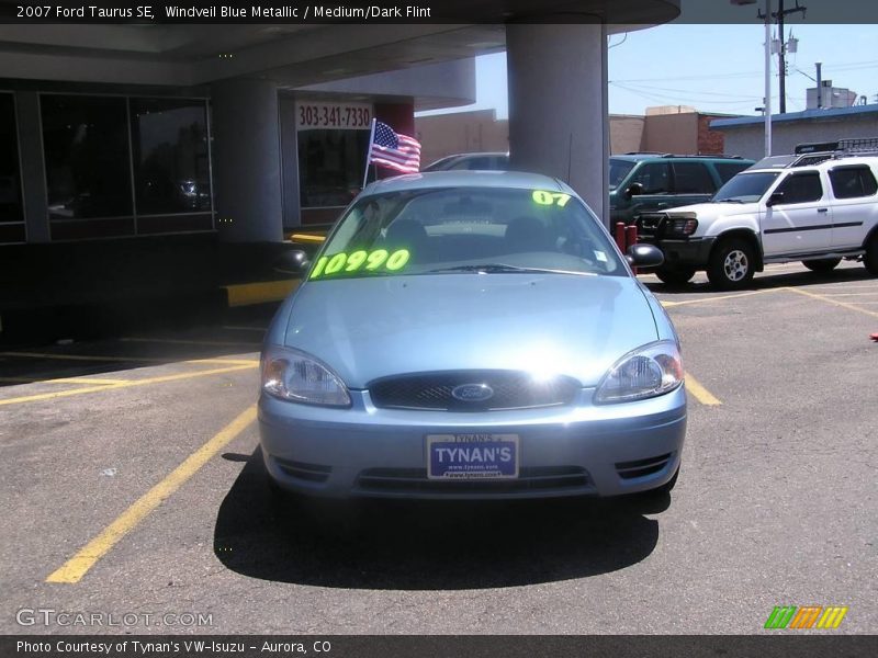 Windveil Blue Metallic / Medium/Dark Flint 2007 Ford Taurus SE