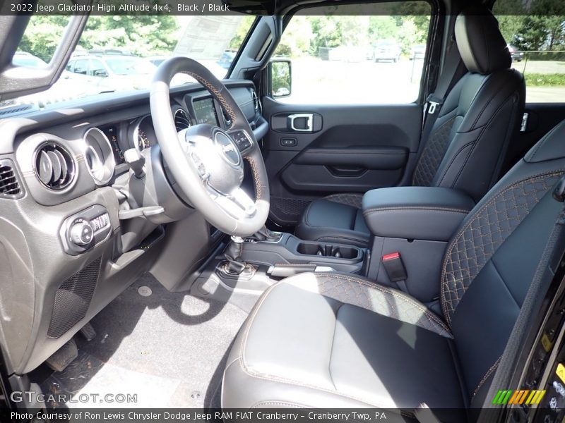 Black / Black 2022 Jeep Gladiator High Altitude 4x4