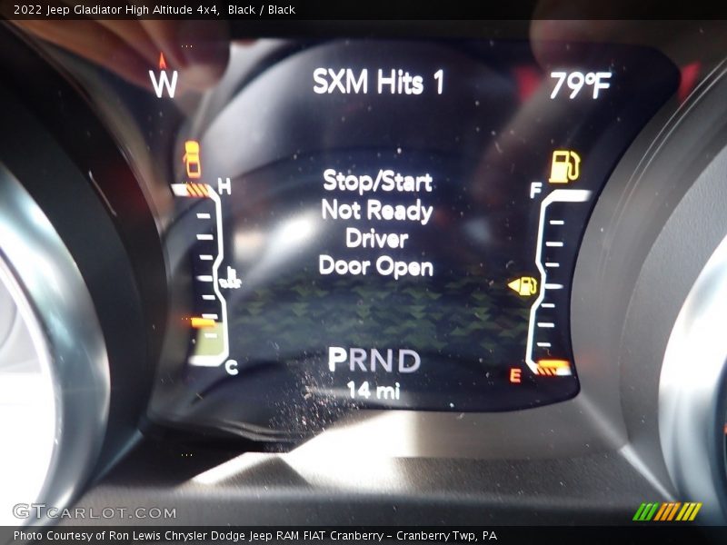 Black / Black 2022 Jeep Gladiator High Altitude 4x4