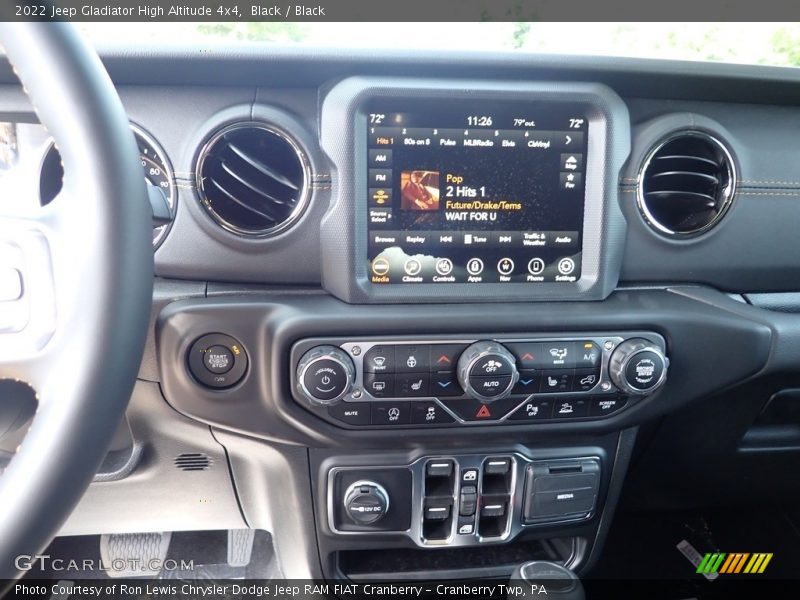 Black / Black 2022 Jeep Gladiator High Altitude 4x4