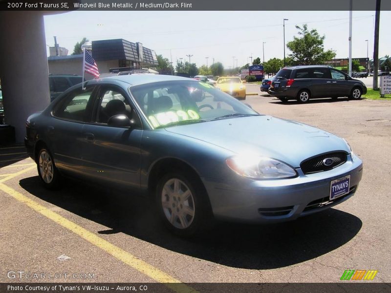 Windveil Blue Metallic / Medium/Dark Flint 2007 Ford Taurus SE