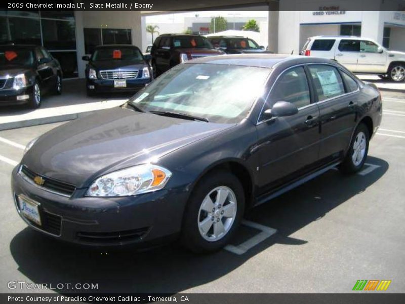 Slate Metallic / Ebony 2009 Chevrolet Impala LT