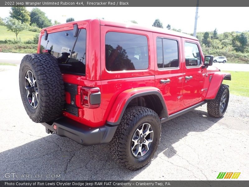Firecracker Red / Black 2022 Jeep Wrangler Unlimited Rubicon 4x4