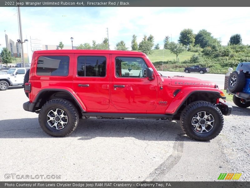 Firecracker Red / Black 2022 Jeep Wrangler Unlimited Rubicon 4x4