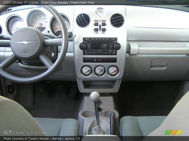 Bright Silver Metallic / Pastel Slate Gray 2007 Chrysler PT Cruiser