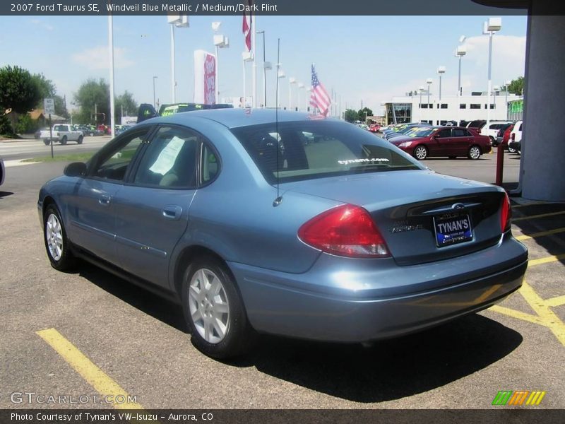 Windveil Blue Metallic / Medium/Dark Flint 2007 Ford Taurus SE