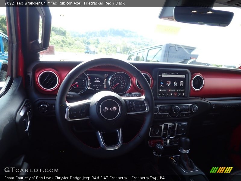 Firecracker Red / Black 2022 Jeep Wrangler Unlimited Rubicon 4x4