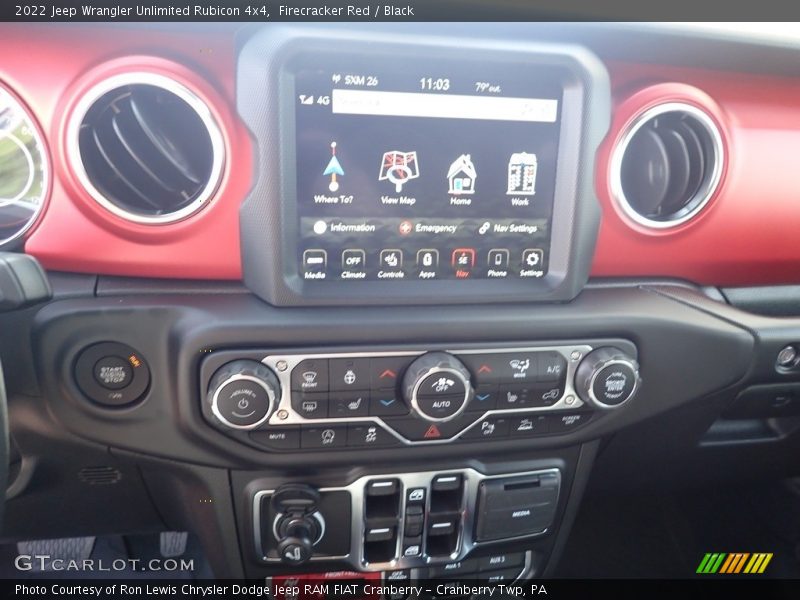 Firecracker Red / Black 2022 Jeep Wrangler Unlimited Rubicon 4x4