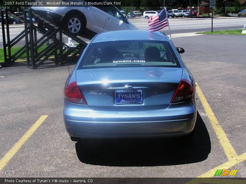 Windveil Blue Metallic / Medium/Dark Flint 2007 Ford Taurus SE