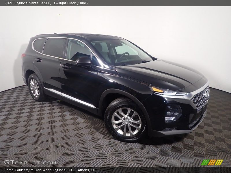 Twilight Black / Black 2020 Hyundai Santa Fe SEL