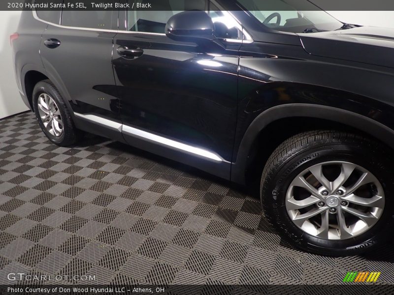 Twilight Black / Black 2020 Hyundai Santa Fe SEL