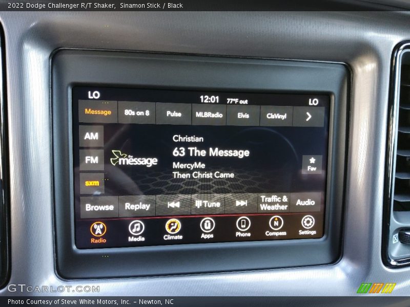 Sinamon Stick / Black 2022 Dodge Challenger R/T Shaker