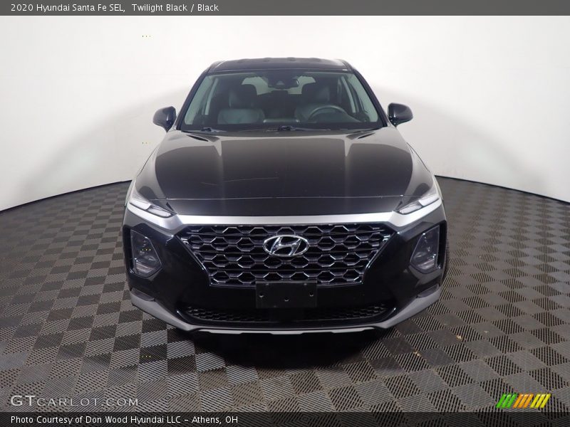 Twilight Black / Black 2020 Hyundai Santa Fe SEL