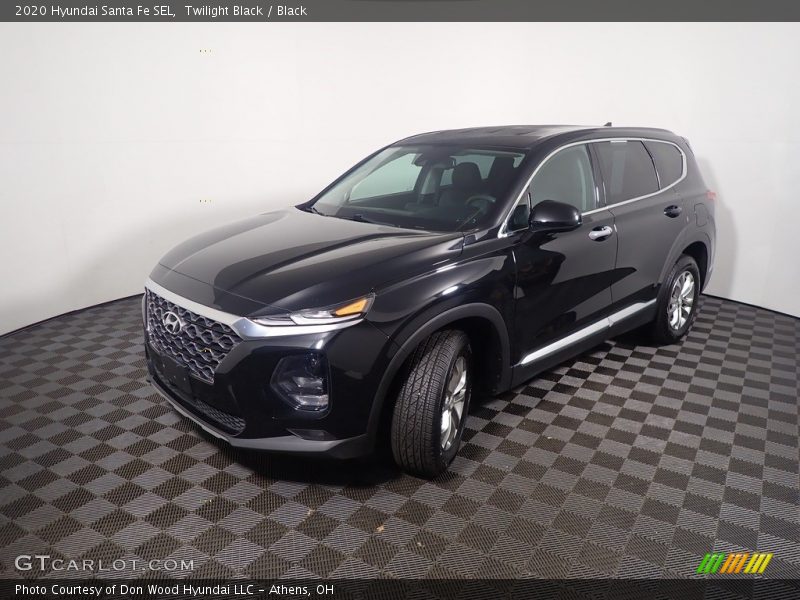 Twilight Black / Black 2020 Hyundai Santa Fe SEL