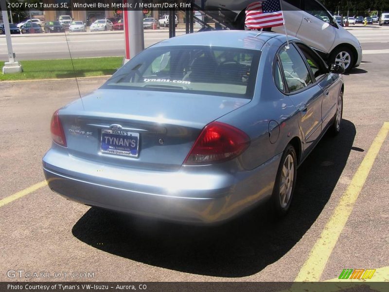 Windveil Blue Metallic / Medium/Dark Flint 2007 Ford Taurus SE