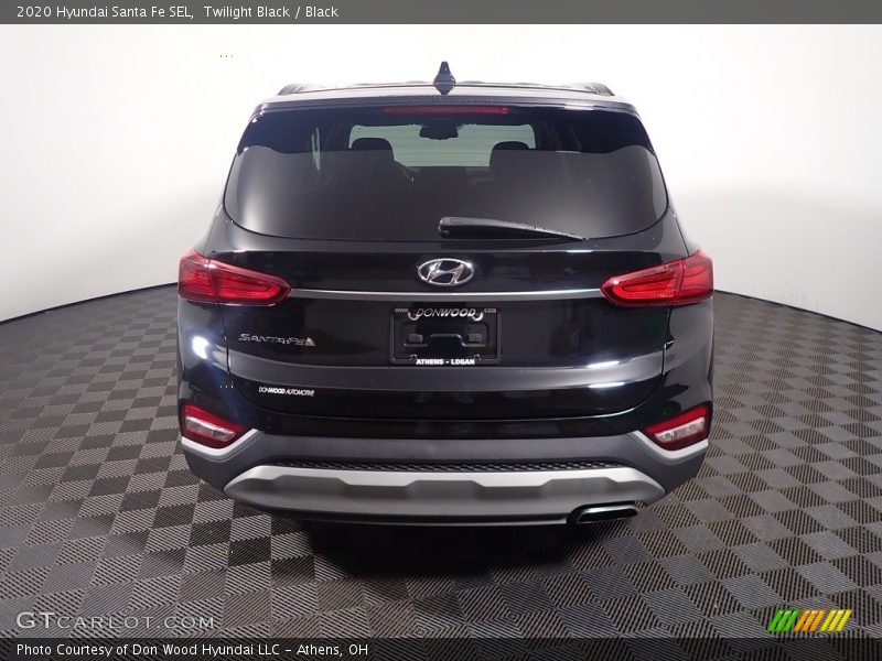 Twilight Black / Black 2020 Hyundai Santa Fe SEL