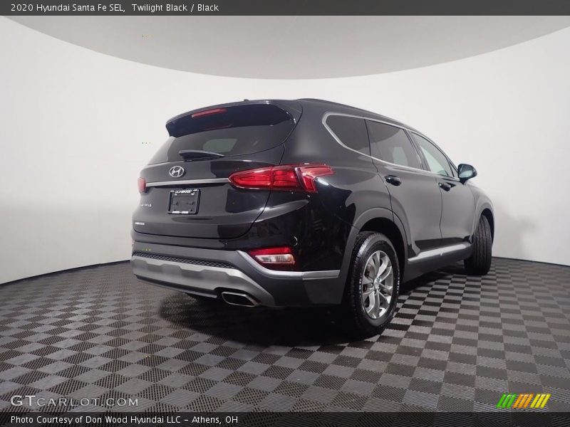 Twilight Black / Black 2020 Hyundai Santa Fe SEL