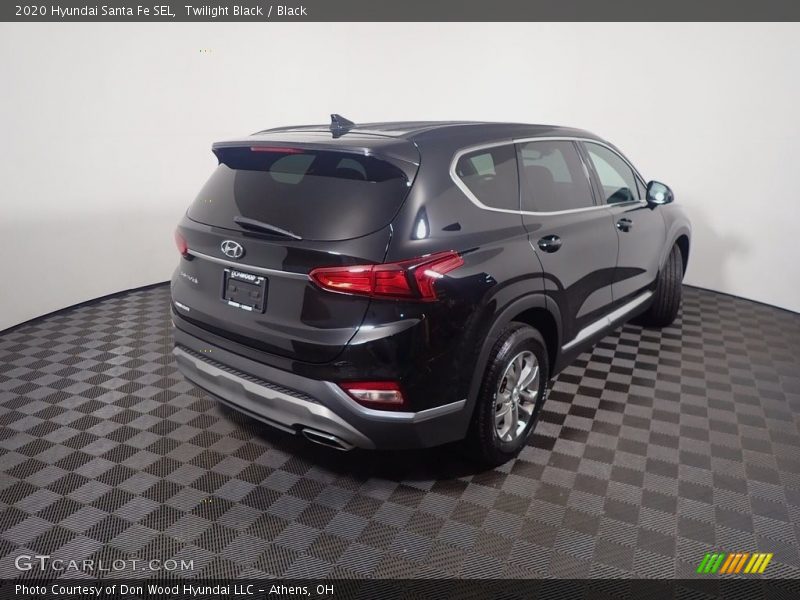 Twilight Black / Black 2020 Hyundai Santa Fe SEL