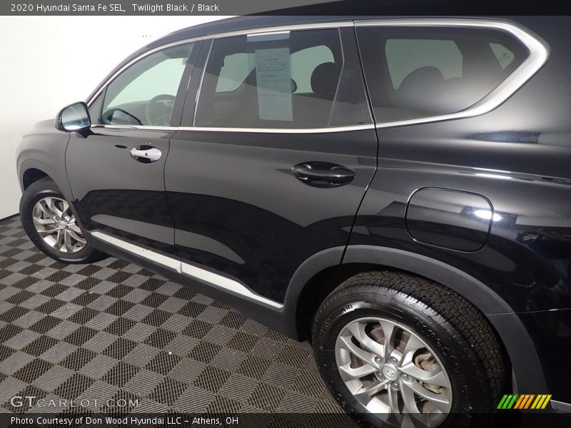 Twilight Black / Black 2020 Hyundai Santa Fe SEL