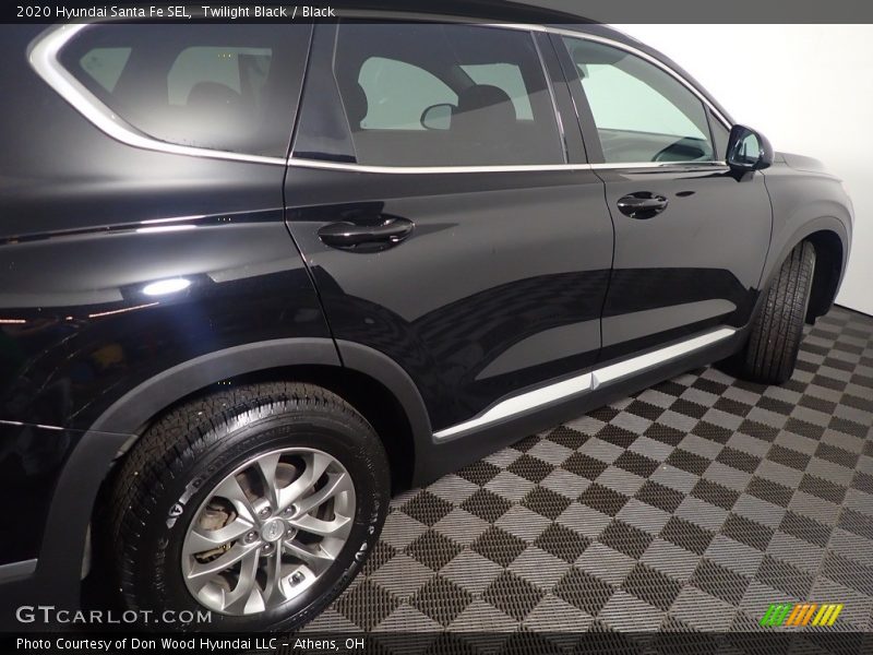 Twilight Black / Black 2020 Hyundai Santa Fe SEL