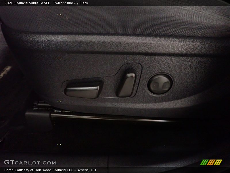 Twilight Black / Black 2020 Hyundai Santa Fe SEL