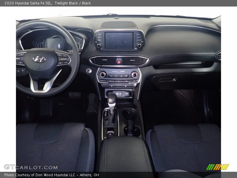 Twilight Black / Black 2020 Hyundai Santa Fe SEL