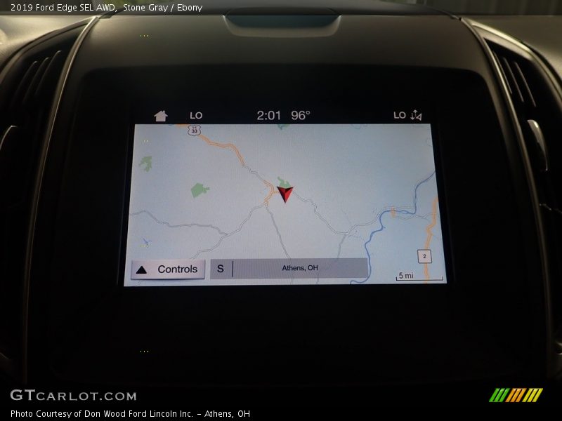 Stone Gray / Ebony 2019 Ford Edge SEL AWD