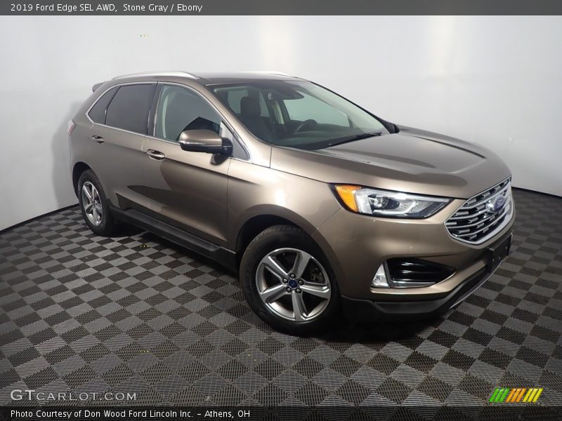 Stone Gray / Ebony 2019 Ford Edge SEL AWD