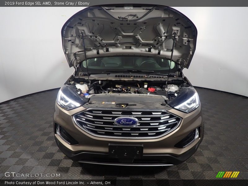 Stone Gray / Ebony 2019 Ford Edge SEL AWD