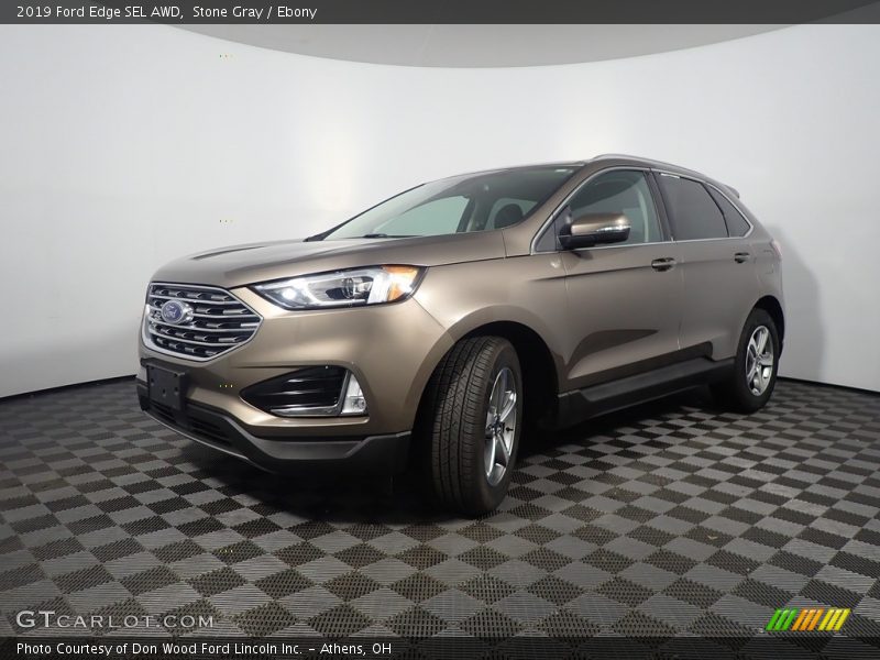 Stone Gray / Ebony 2019 Ford Edge SEL AWD