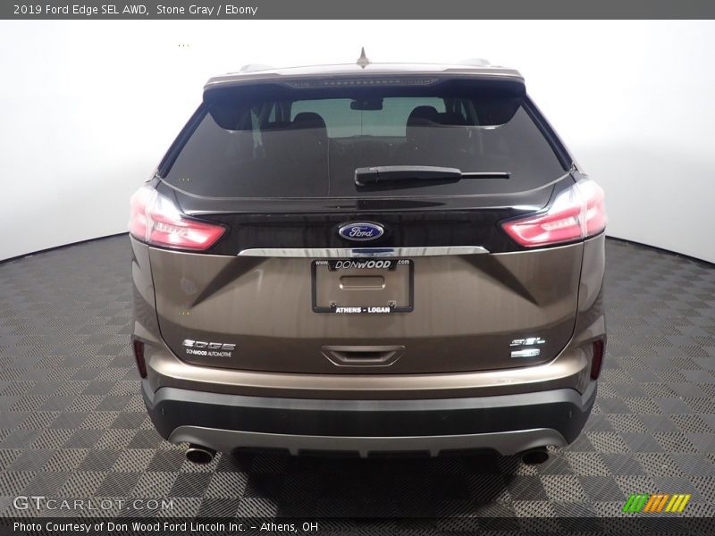 Stone Gray / Ebony 2019 Ford Edge SEL AWD