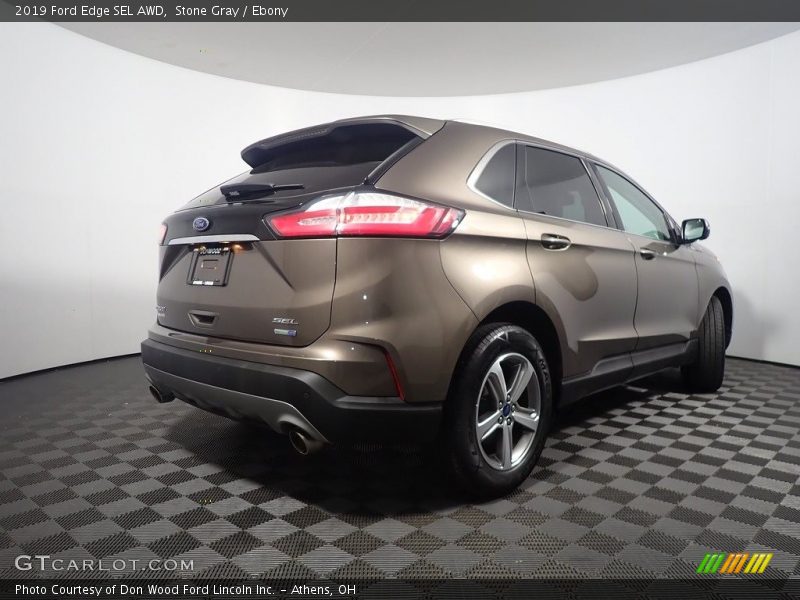 Stone Gray / Ebony 2019 Ford Edge SEL AWD