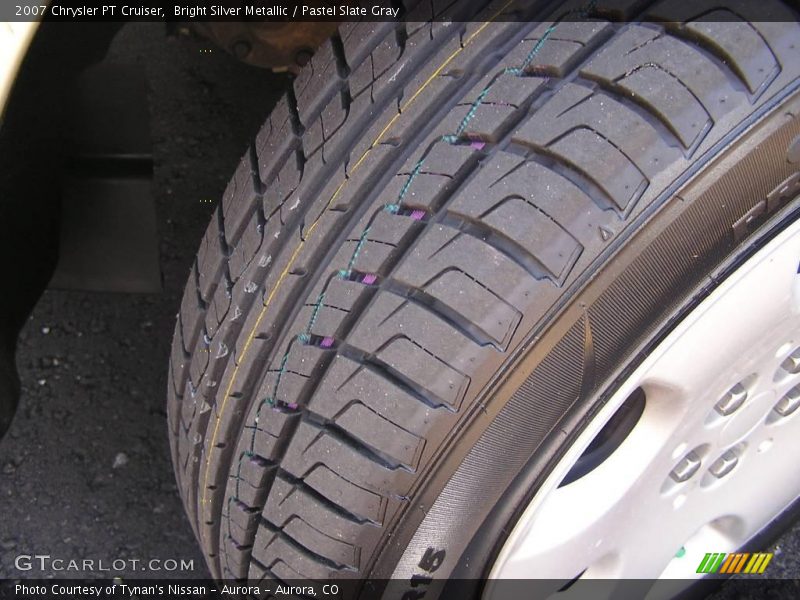 Bright Silver Metallic / Pastel Slate Gray 2007 Chrysler PT Cruiser