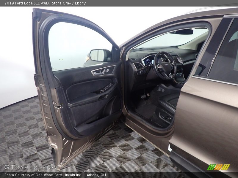 Stone Gray / Ebony 2019 Ford Edge SEL AWD
