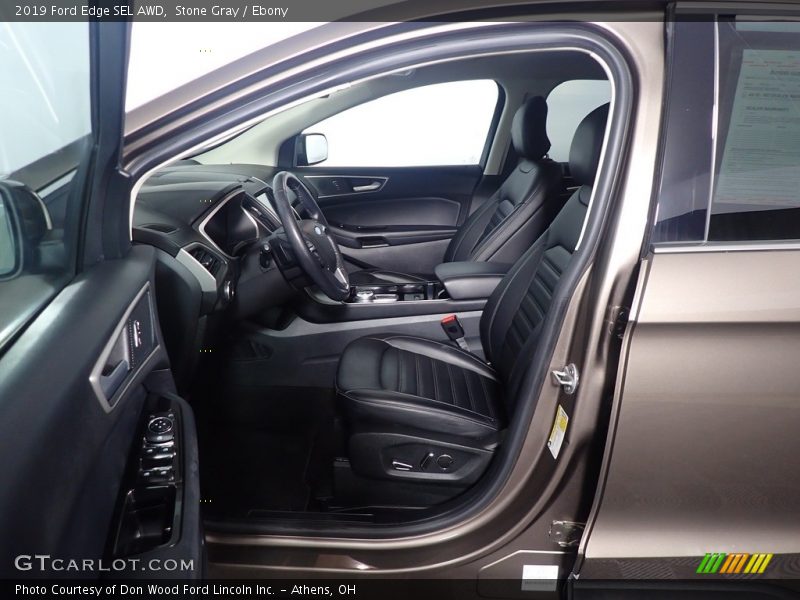 Stone Gray / Ebony 2019 Ford Edge SEL AWD