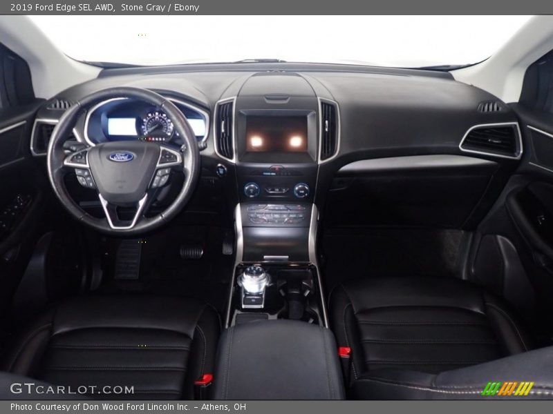 Stone Gray / Ebony 2019 Ford Edge SEL AWD