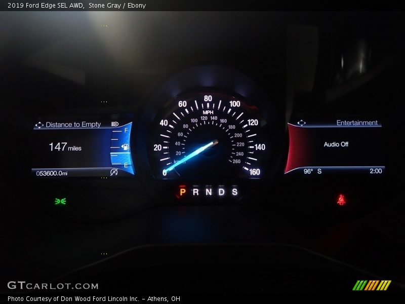 Stone Gray / Ebony 2019 Ford Edge SEL AWD