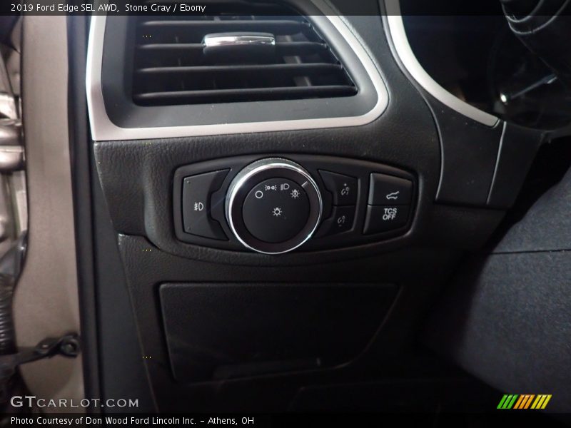 Stone Gray / Ebony 2019 Ford Edge SEL AWD