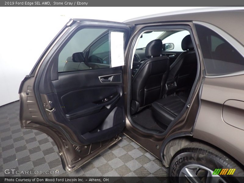 Stone Gray / Ebony 2019 Ford Edge SEL AWD