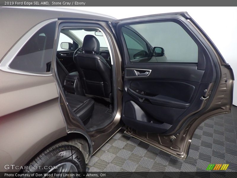 Stone Gray / Ebony 2019 Ford Edge SEL AWD