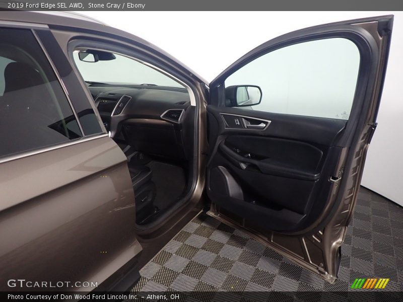 Stone Gray / Ebony 2019 Ford Edge SEL AWD