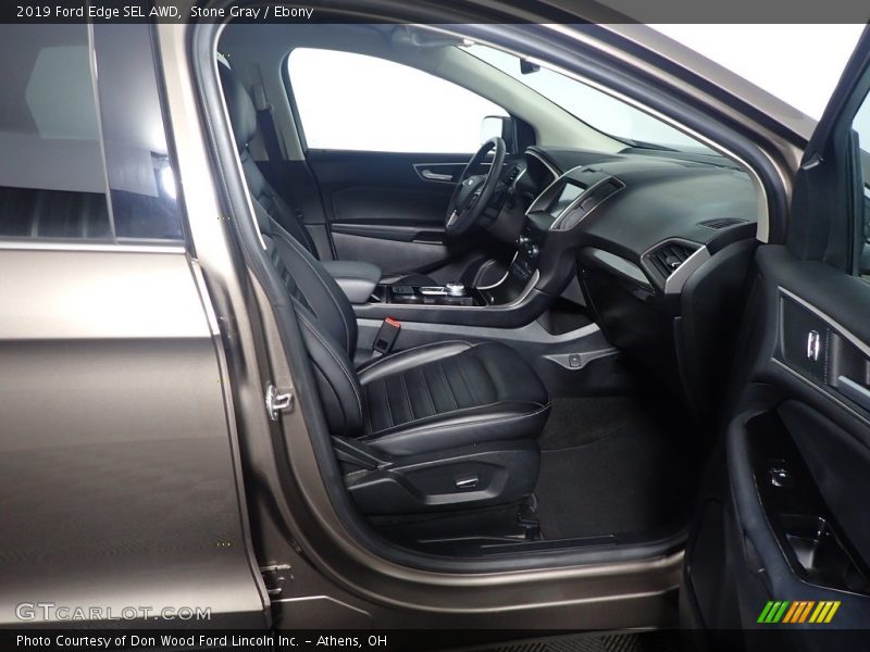 Stone Gray / Ebony 2019 Ford Edge SEL AWD