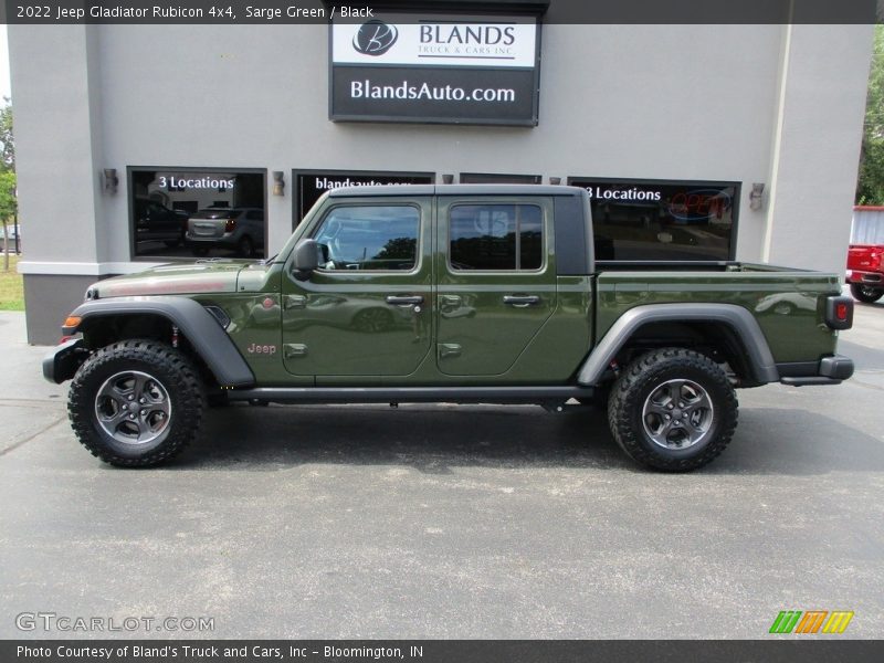 Sarge Green / Black 2022 Jeep Gladiator Rubicon 4x4