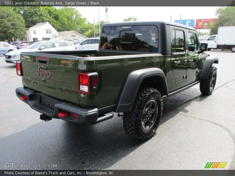 Sarge Green / Black 2022 Jeep Gladiator Rubicon 4x4