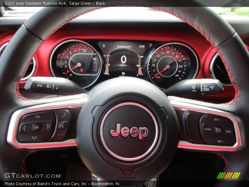 Sarge Green / Black 2022 Jeep Gladiator Rubicon 4x4