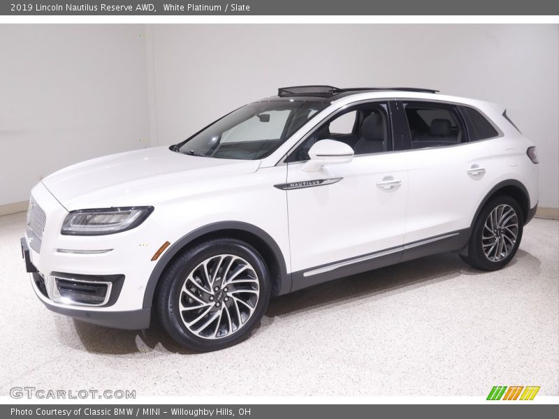 White Platinum / Slate 2019 Lincoln Nautilus Reserve AWD