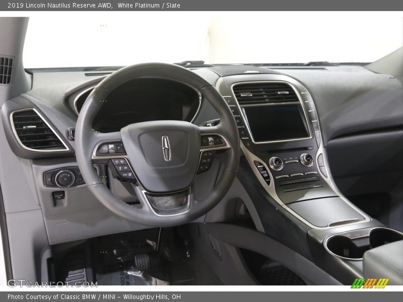 White Platinum / Slate 2019 Lincoln Nautilus Reserve AWD